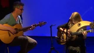 Here Comes the Sun (Beatles) fingerstyle duet Muriel Anderson & Shaï Sebbag