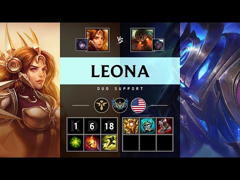 Leona Support vs Nautilus - NA Challenger Patch 25.12