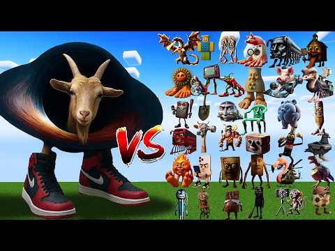 LAVACA BLACKHOLE GOAT vs All Brainrot Bosses | Brainrot Battle