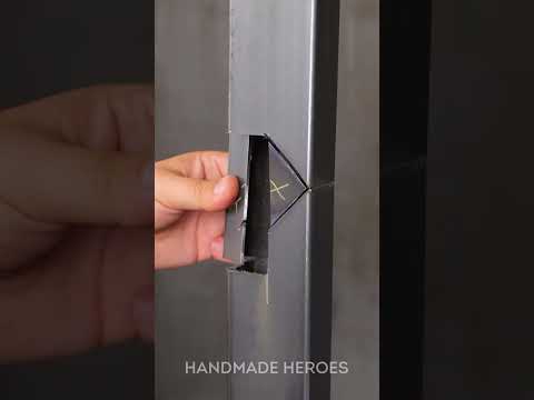 This Iron Corner Bending Trick Is So Clean 😮⚡️