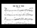 [BasSingJazz] Take the "A" train - Ray Brown Bass Transcription