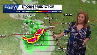 Chances for rain, storms Friday for Omaha area
