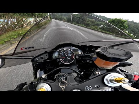 FIRST RIDE on my Yamaha R6R 2015 POV 🔊🔥 AWESOME SOUND