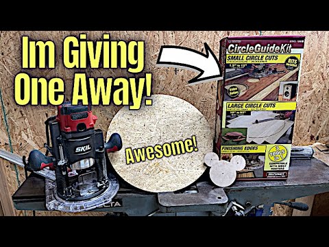 Milescraft Circle Guide Jig Setup, Review!