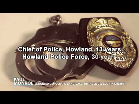 Paul Monroe for Trumbull County Sheriff TWO 022016 30HD