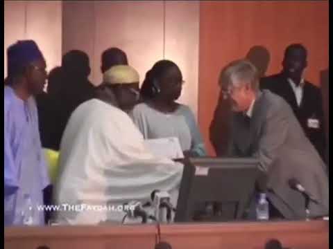 THE GIFT FROM THE WORLD LEADERS TO IMAM HASSAN CISSE RTA'❤️