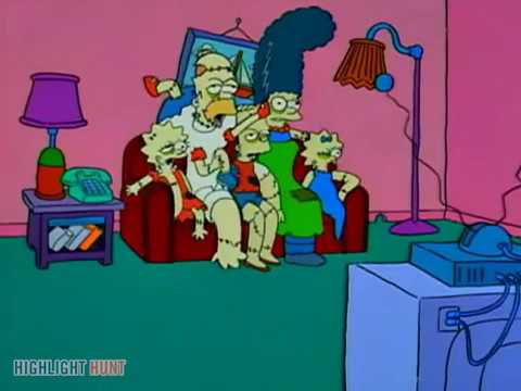 The Simpsons - S06E06 - Treehouse of Horror V [Couch Gag]