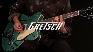 Video thumbnail for Gretsch G5622T Electromatic Center Block, Georgia Green | Demonstration by Gear4music Guitars