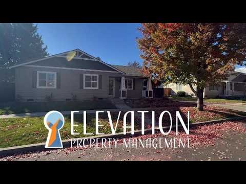 Single Level 3 BR Charmer in SE Bend with Fully Fenced Yard property video