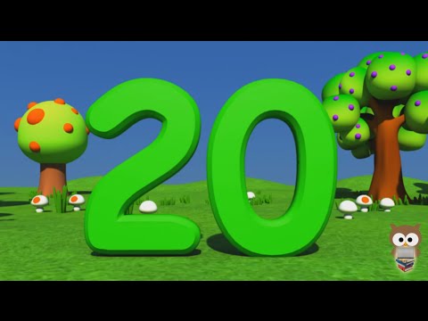 Sayılar | 1 den 20 e Kadar Türkçe Sayılar | 3D Animasyonlu Çocuk Şarkıları | Mini Baykuş