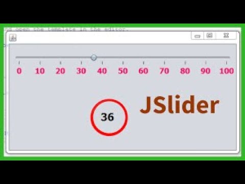 Java Swing Jslider