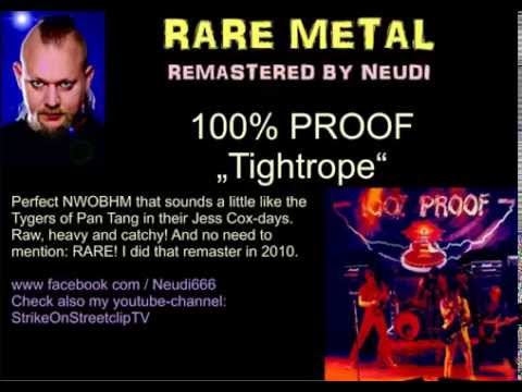 Thumbnail for Rare Metal Remastered by Neudi: 100% PROOF - Tightrope - (NWOBHM) by R.E.M., Tygers of Pan Tang
