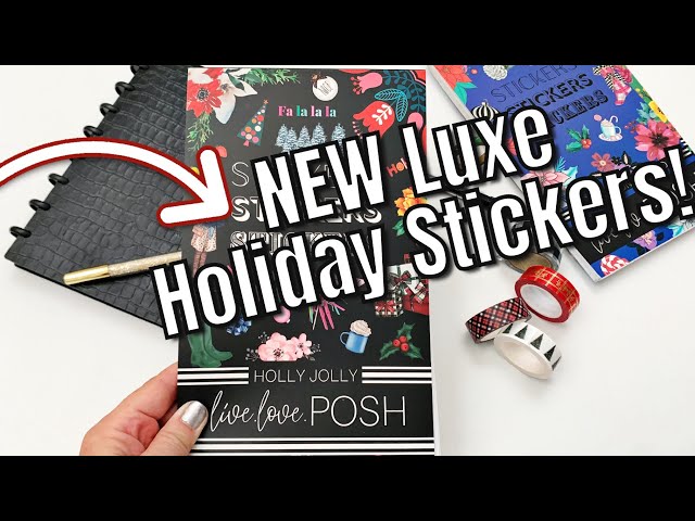 Vídeo relacionado con WALPLUS Holly Jolly - Juego de calcomanías navideñas de 159 piezas (WS3335)