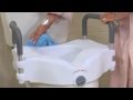 Video: Drive Medical Elevated Toilet Seat with Arms Video: Drive Medical Elevated Toilet Seat with Arms