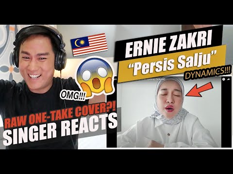 Ernie Zakri - Persis Salju (Datuk Syafinaz Selamat) | SINGER REACTION
