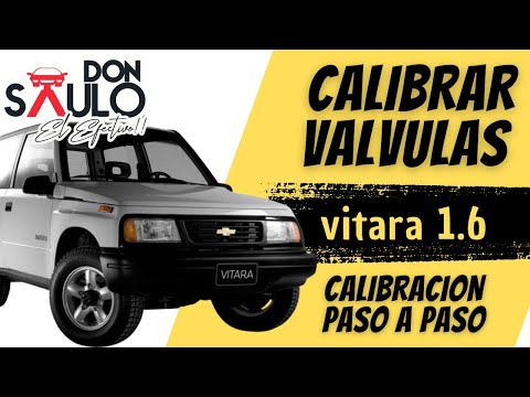 Cómo calibrar las válvulas del VITARA 1.6 (g16b)