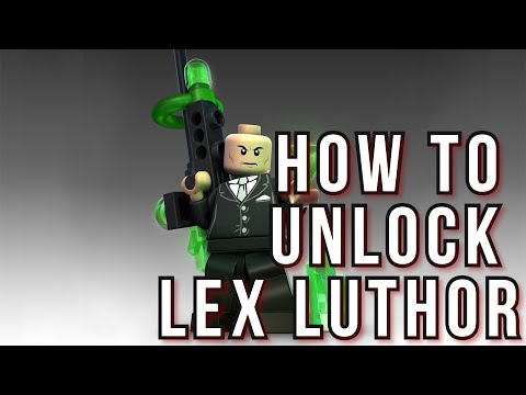 Unlocking LEX LUTHOR Lego Batman 2 | How to Unlock Lex Luthor in Lego Batman 2