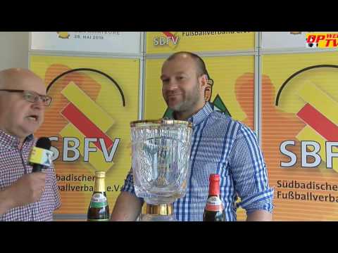DP WEB TV Pressekonferenz vor dem Endspiel SBFV Rothaus-Pokal