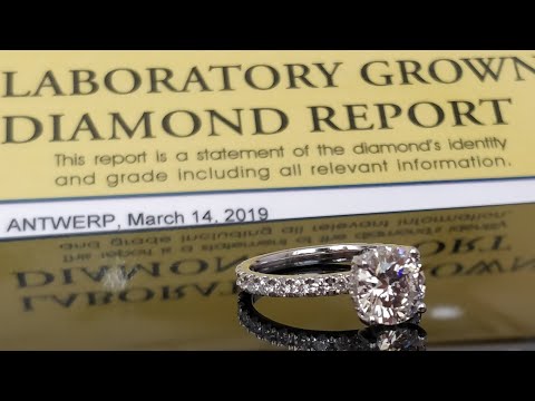 Lab grown diamond ring $5000 #chicago
