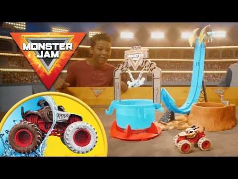 Monster Jam Mud Blasters Dunk Tank TV Commercial