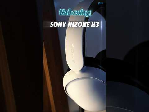 Mở hộp Tai nghe Sony INZONE H3 (Có Mic | Dây liền | Driver 40mm)