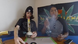 WAKE & BAKE W/ SAM! (Joint, Bong Rips, & Dabbing)