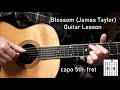 James Taylor Blossom - guitar lesson
