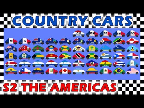 Country Cars Race Season 2 - The Americas Part 3 - Who Will Win?