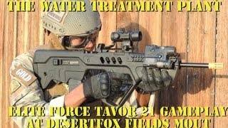 Attack and Defend the Water Treatment Plant at DesertFox Fields MOUT (Tavor 21 gameplay)