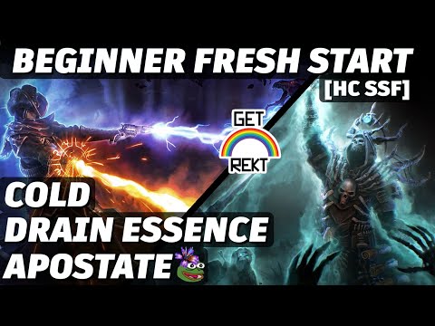 GD 1.2 Beginner Playthrough - Cold Drain Essence Apostate - Part 3: Ultimate Act 1-4 [HC SSF]
