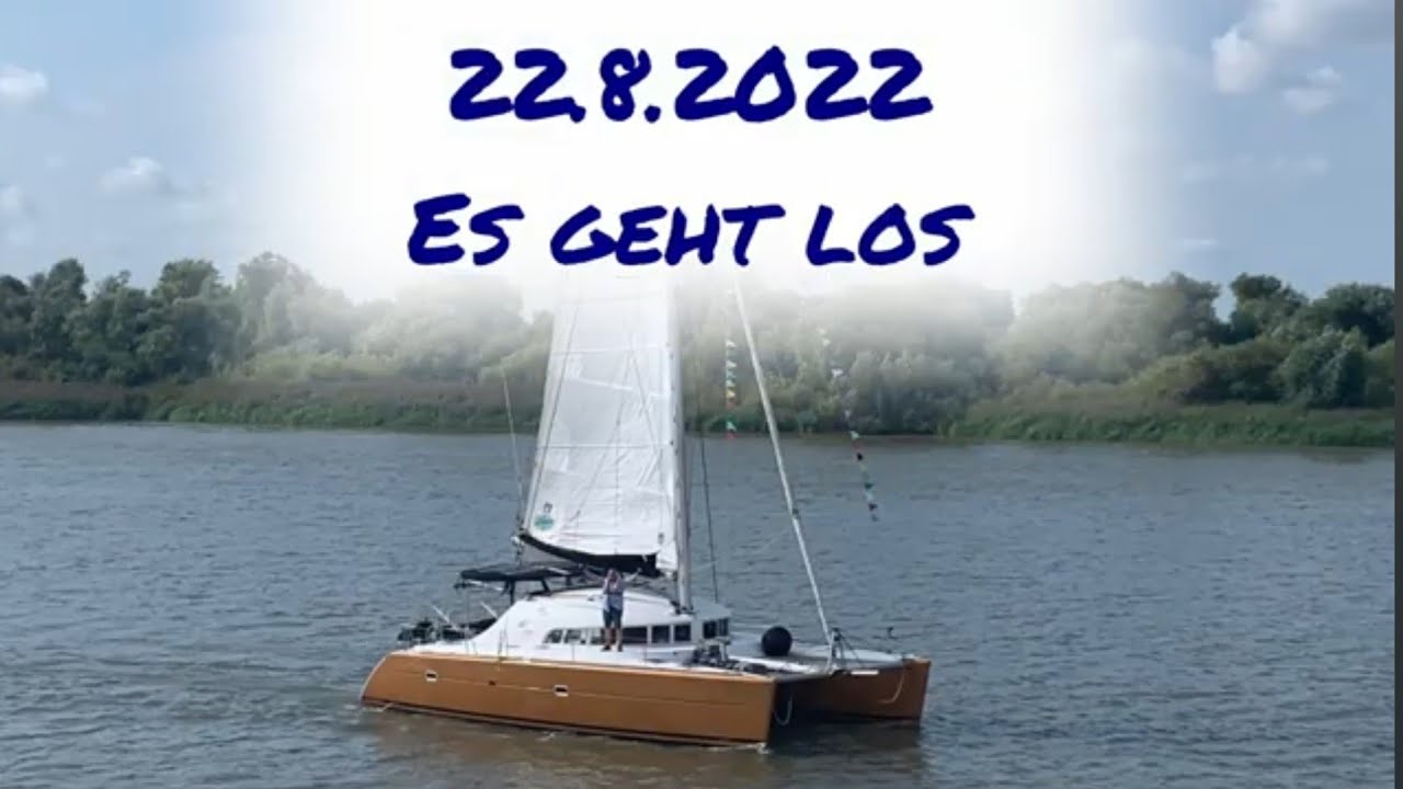 Cast off - Start of the long-distance voyage ⛵️ #sailing #sailingtrip #catamaran #longdistancevoyage