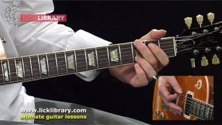 How To  Play Aerosmith Cryin Guitar Lesson with Michael Casswell Licklibrary
