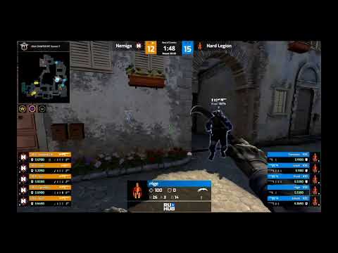 Hard Legion vs Nemiga Gaming – bo3 | OGA Counter PIT season 7 by Gromjkee & Anishared