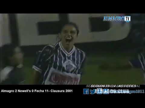 Almagro 2 Newell's 0 Fecha 11  Clausura 2001