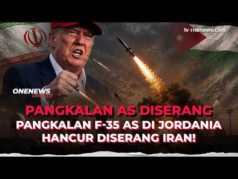 Unjuk Gigi! Iran Tembak Rudal ke Pangkalan Militer AS Tempat Singgah F-35 | Onenews Update