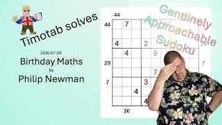 GAS 2026-07-29 Birthday Maths by Philip Newman