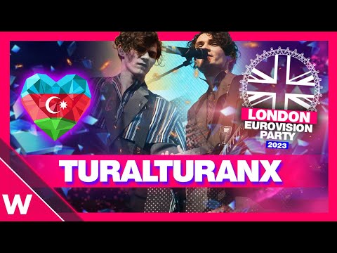 🇦🇿 TuralTuranX "Tell Me More" (Azerbaijan 2023) - LIVE @ London Eurovision Party