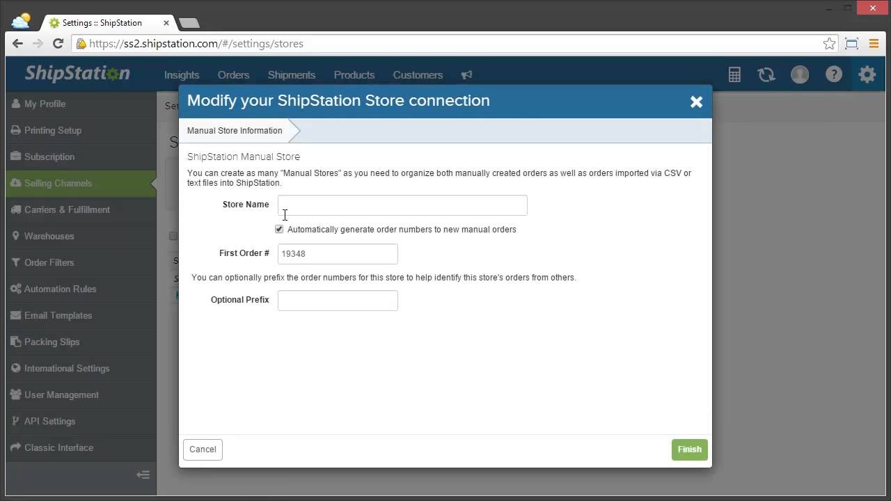Importing Online Orders via CSV