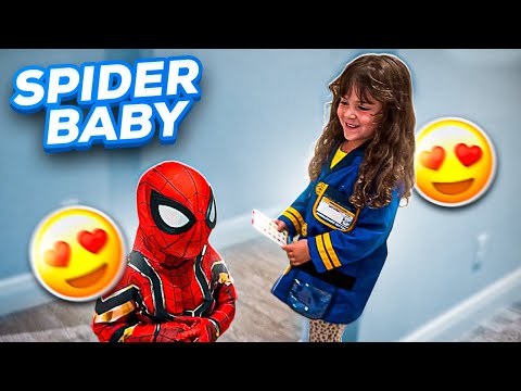 SPIDER BABY INVADIU A MINHA CASA - Família Brancoala