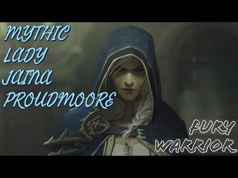 Raid vs Lady Jaina Proudmoore  - Mythic Battle of Dazar'alor - Fury Warrior PoV