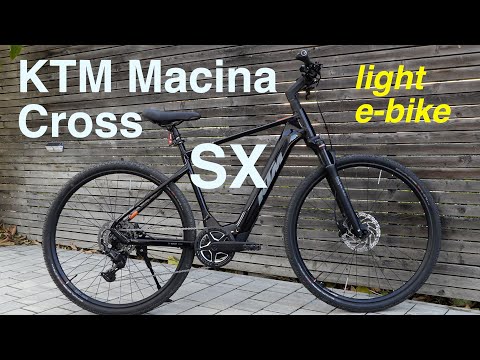 KTM Macina Cross SX 20 leichtes E-Bike light E-Trekking
