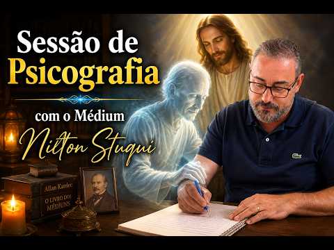 MENSAGENS DOS ENTES QUERIDOS? SESSÃO DE PSICOGRAFIA COM NILTON STUQUI.