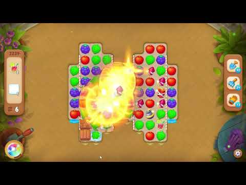 Gardenscapes 2239 Level - 17 moves - NO BooSTERS