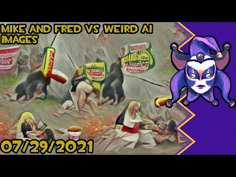 Mike and Fred - Cursed AI Image Showcase (w/Fredrik Knudsen!)