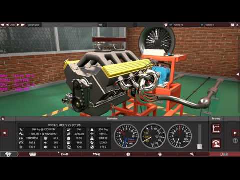 9L Truly V8 Engine Build in Automation.