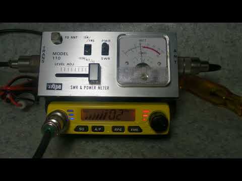 Albrecht 6110 GDCH PS gelb, 4 Watt AM/FM Umschaltbar über EMG ca. 20 Watt FM.