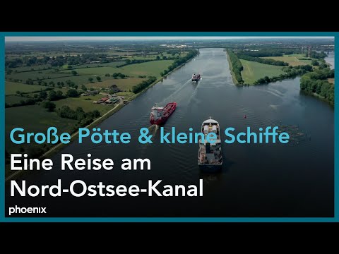 Große Pötte und kleine Schiffe: Eine Reise am Nord-Ostsee-Kanal