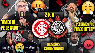 REAÇÕES dos CORINTIANOS - INTERNACIONAL 2X0 CORINTHIANS - COPA DO BRASIL 2026 - CRAQUE NETO FICOU 🤬