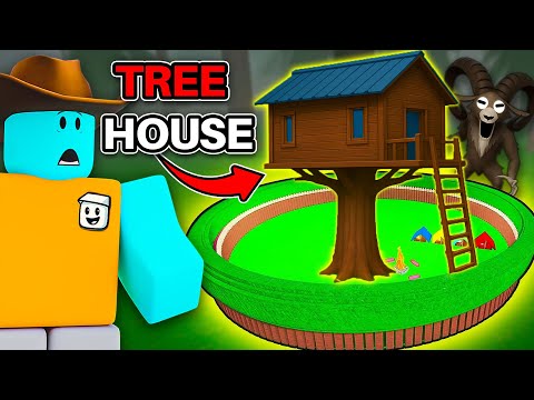 I Built The CRAZIEST TREE House Base in 99 Nights in the Forest