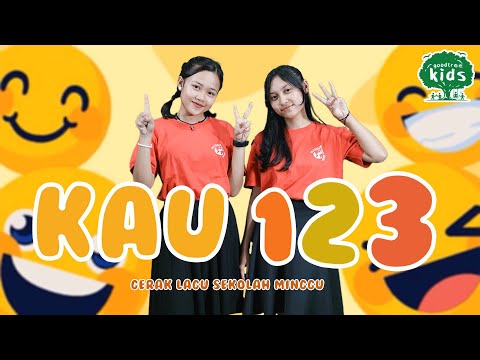 Gerak Lagu Sekolah Minggu 𐀪𐀪 Kau 1,2,3... 𐀪𐀪
